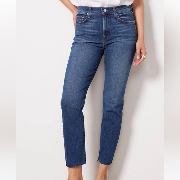 Edwin Bree Straight Jeans in Dejablue Size 27 - Picture 1 of 9